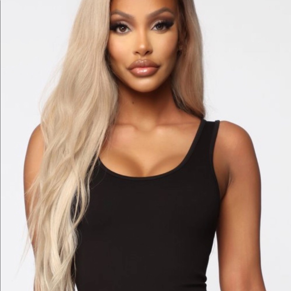 FashionNova Black Bandage Dress